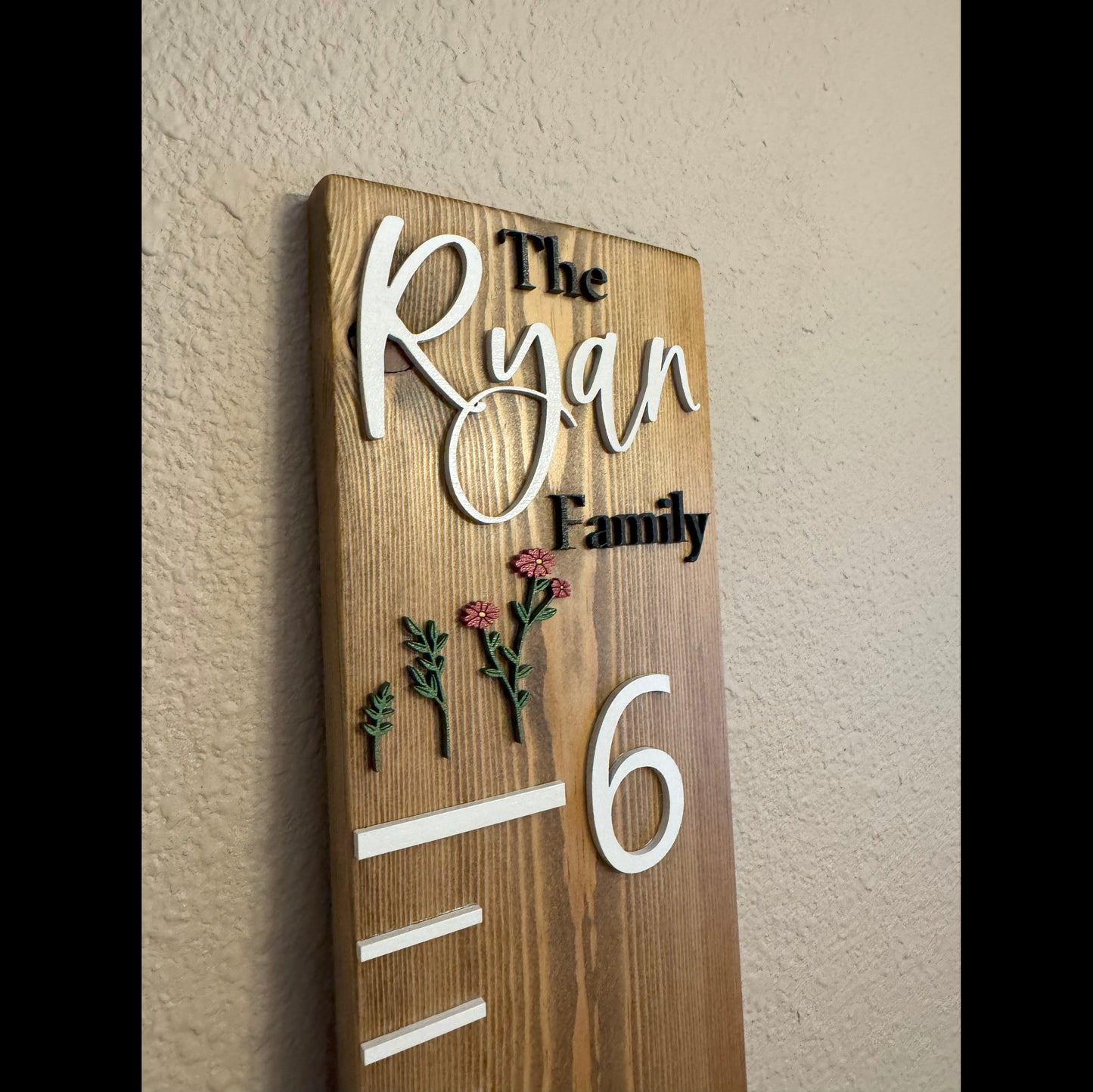 Custom Family Name Growth Chart