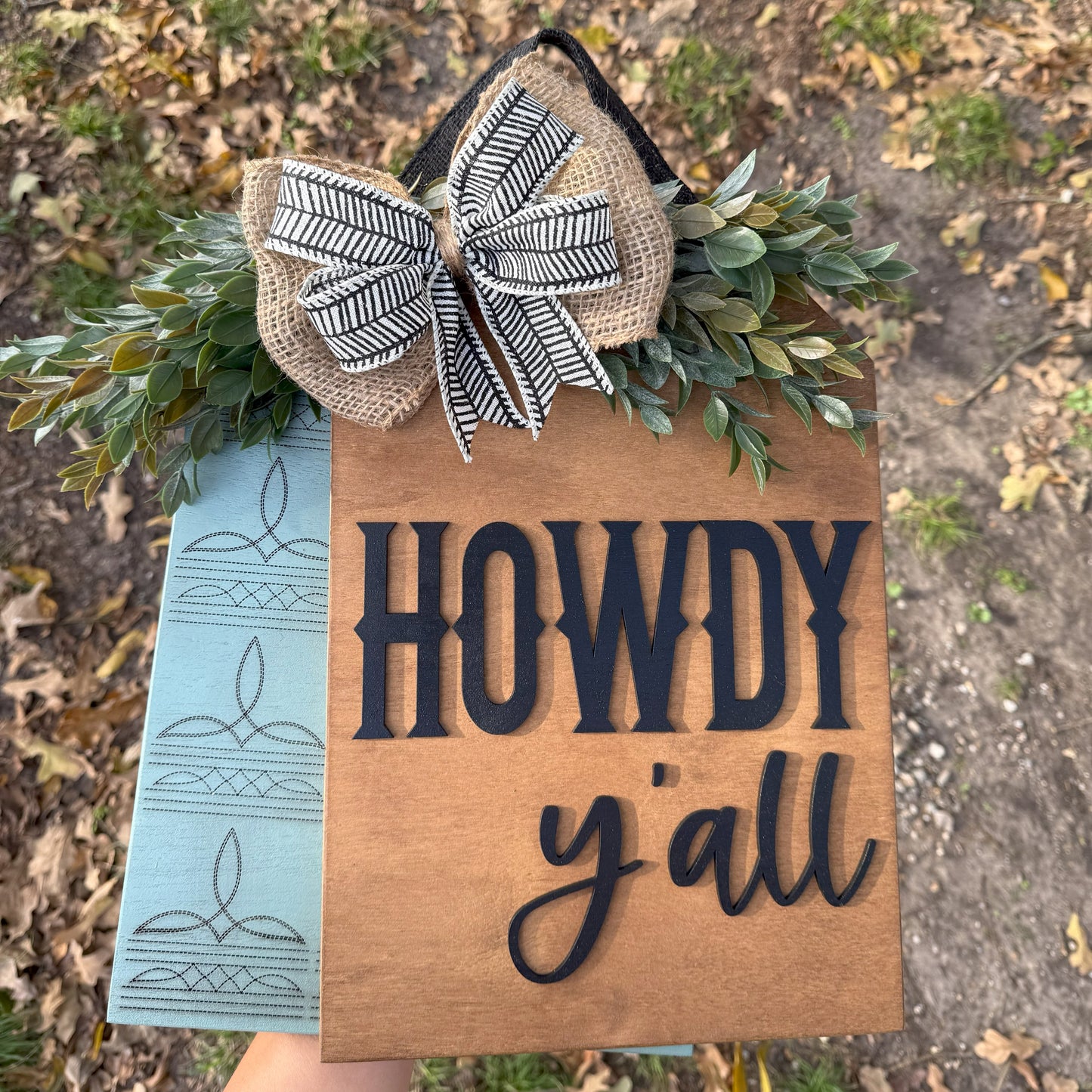 "Howdy Y'all" Door Tags