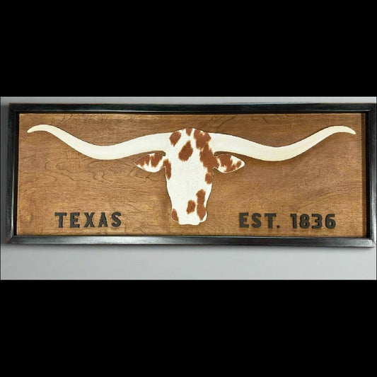 Texas Longhorn Sign